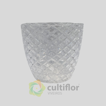 Vaso Orquídea Cristal